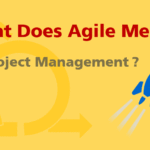 What does Agile mean in Project Management