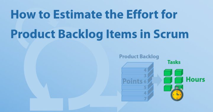 How to estimate the Effort of Product Backlog Items in Scrum
