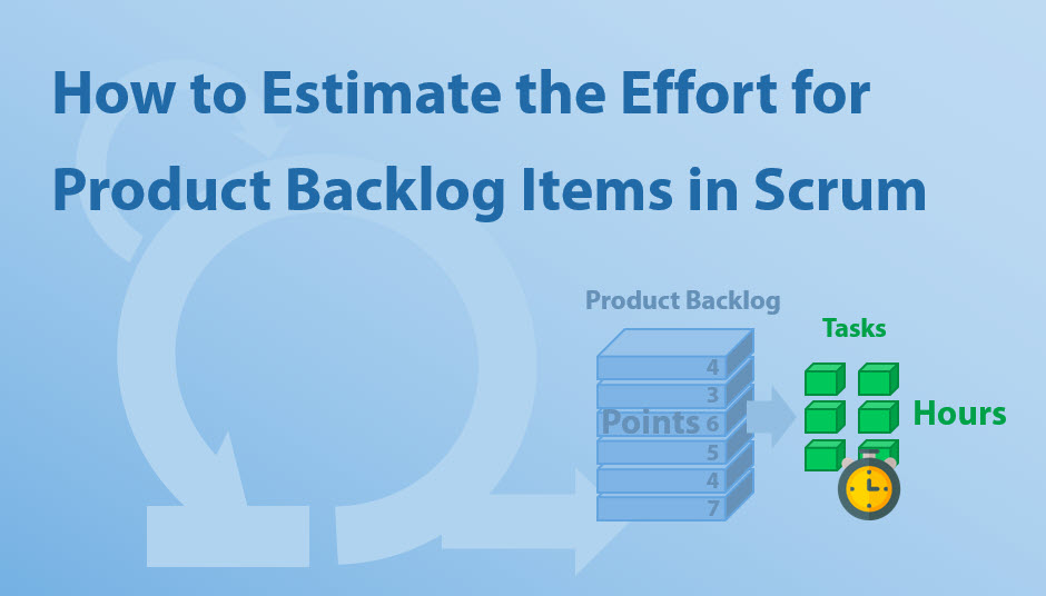 How to Estimate the Effort for Product Backlog Items in Scrum